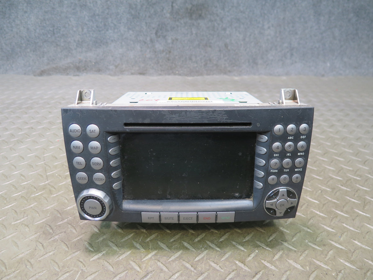 05-08 Mercedes R171 Slk-class GPS Navi Radio CD Player Receiver Head Unit OEM