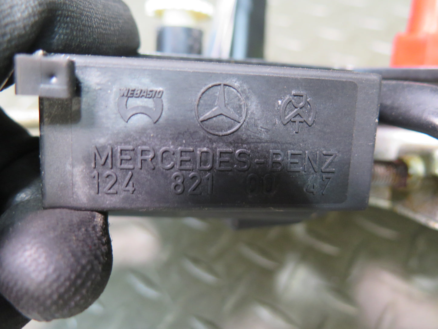 86-91 Mercedes W126 560SEL Sunroof Motor Drive Unit w Relay 1248210047 OEM