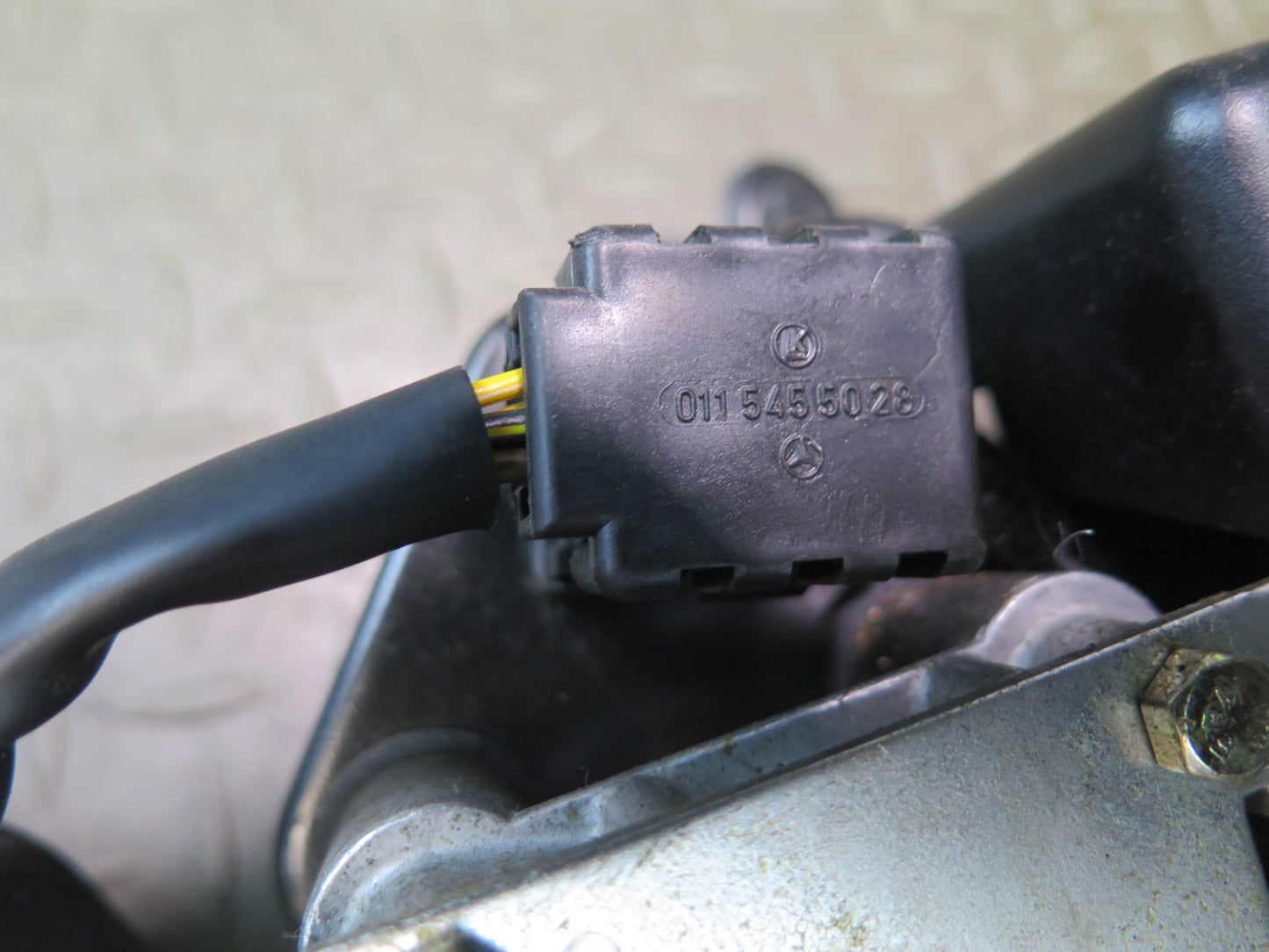 86-91 Mercedes W126 560SEL Sunroof Motor Drive Unit w Relay 1248210047 OEM