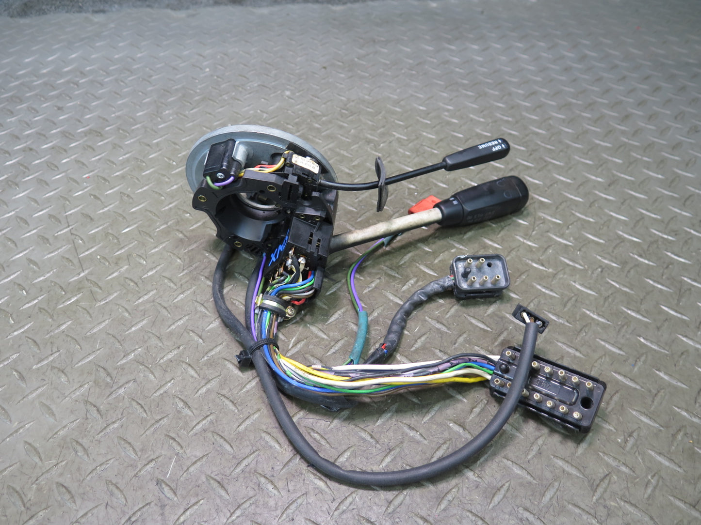 86-91 Mercedes W126 560SEL Steering Column Wiper Washer Cruise Turn Switch OEM