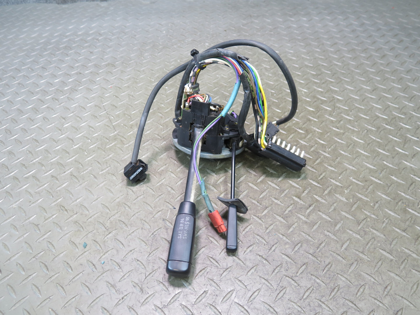 86-91 Mercedes W126 560SEL Steering Column Wiper Washer Cruise Turn Switch OEM