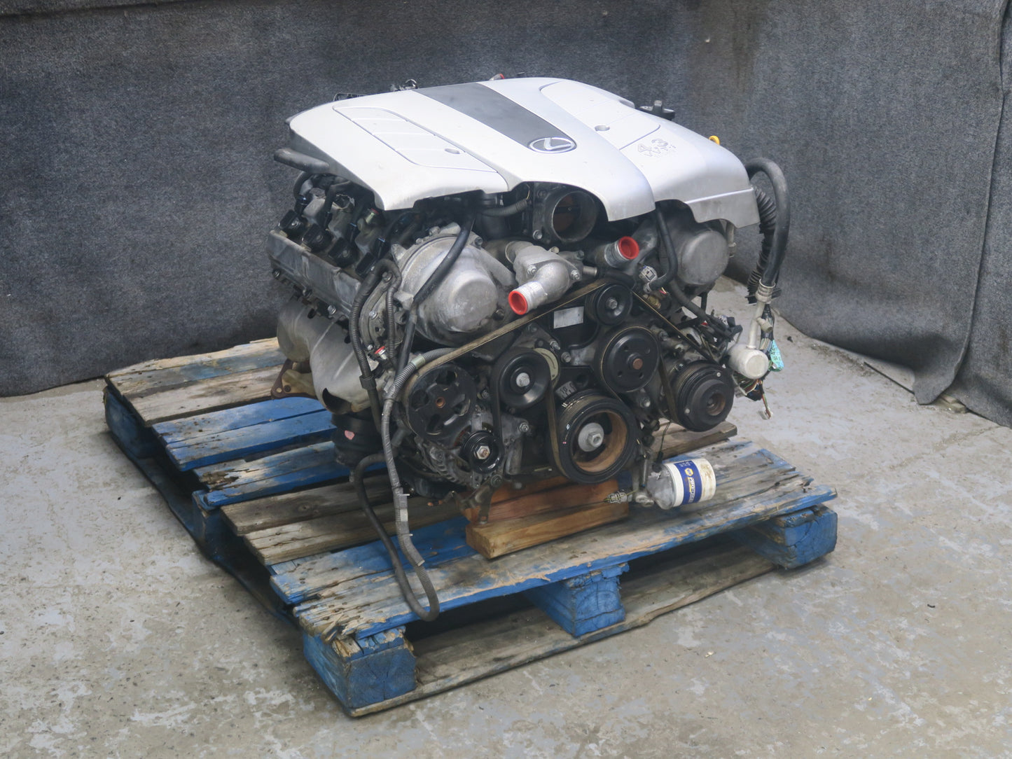01-06 Lexus LS430 4.3L 3UZFE VIN N 5TH Digit Complete Engine Motor 137K OEM