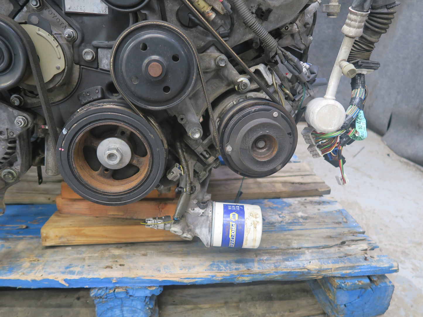 01-06 Lexus LS430 4.3L 3UZFE VIN N 5TH Digit Complete Engine Motor 137K OEM