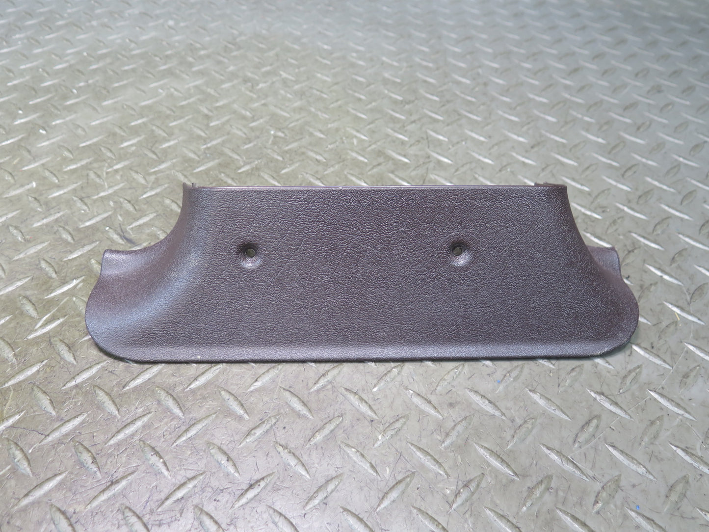 86-91 Mercedes W126 560SEL Set of 2 Center B Pillar Lower Trim Panel Brown OEM