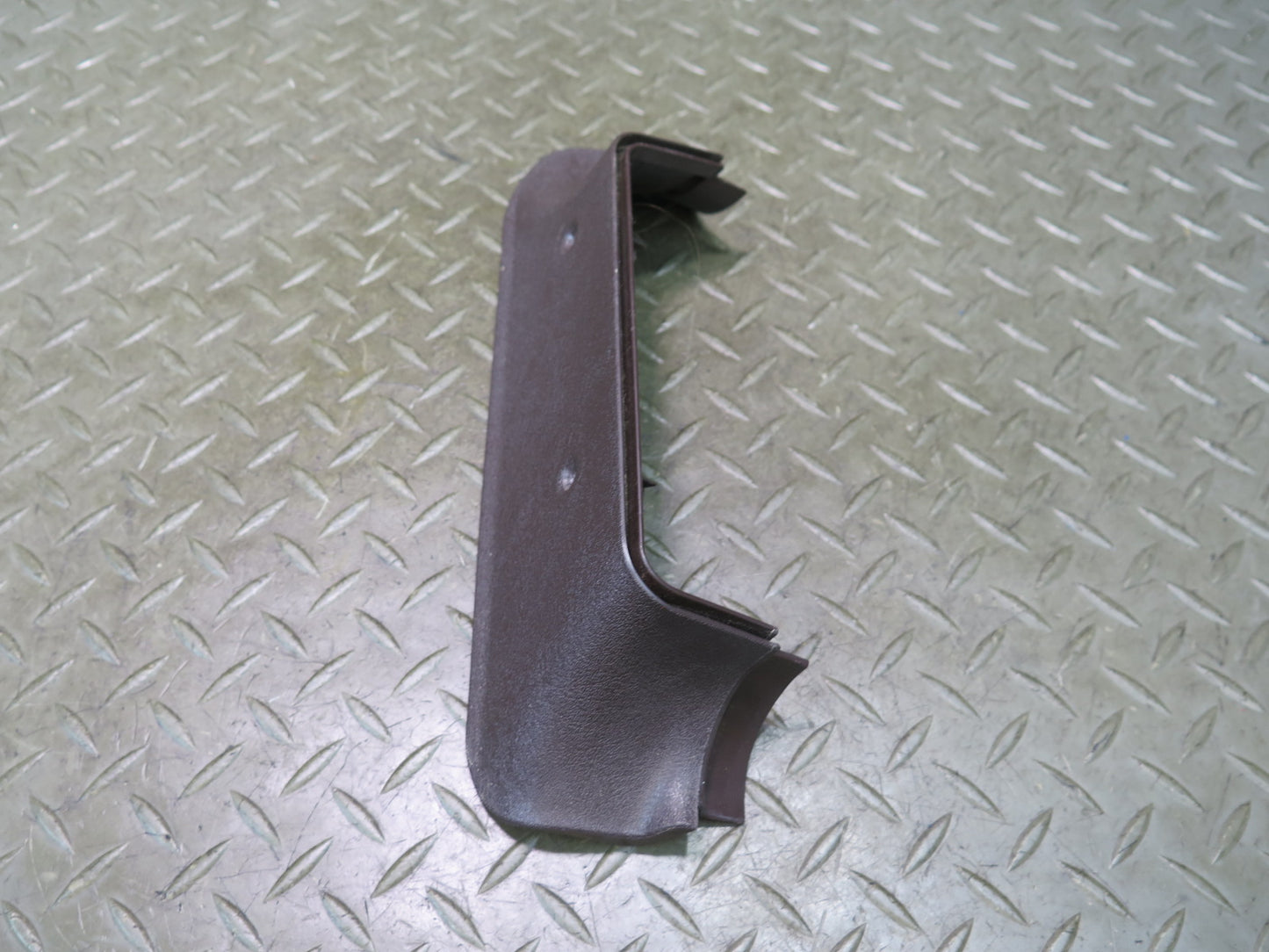 86-91 Mercedes W126 560SEL Set of 2 Center B Pillar Lower Trim Panel Brown OEM