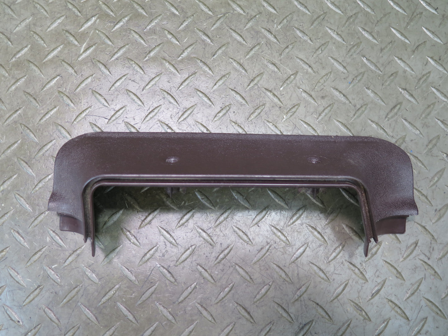 86-91 Mercedes W126 560SEL Set of 2 Center B Pillar Lower Trim Panel Brown OEM
