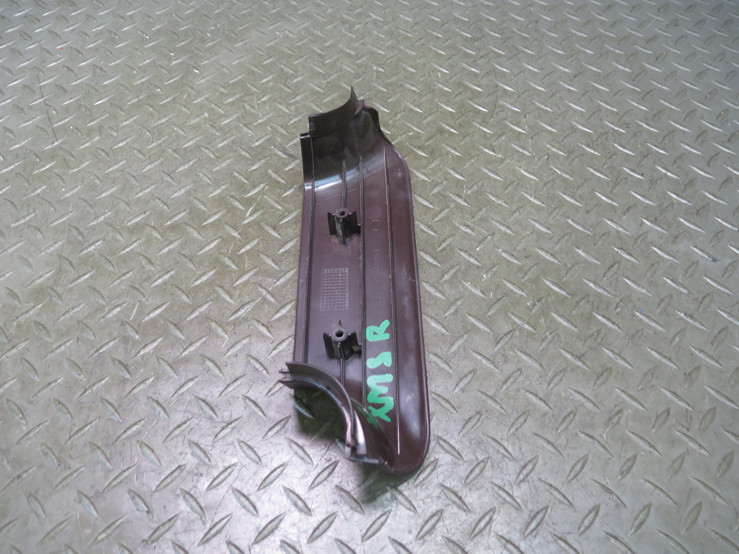 86-91 Mercedes W126 560SEL Set of 2 Center B Pillar Lower Trim Panel Brown OEM