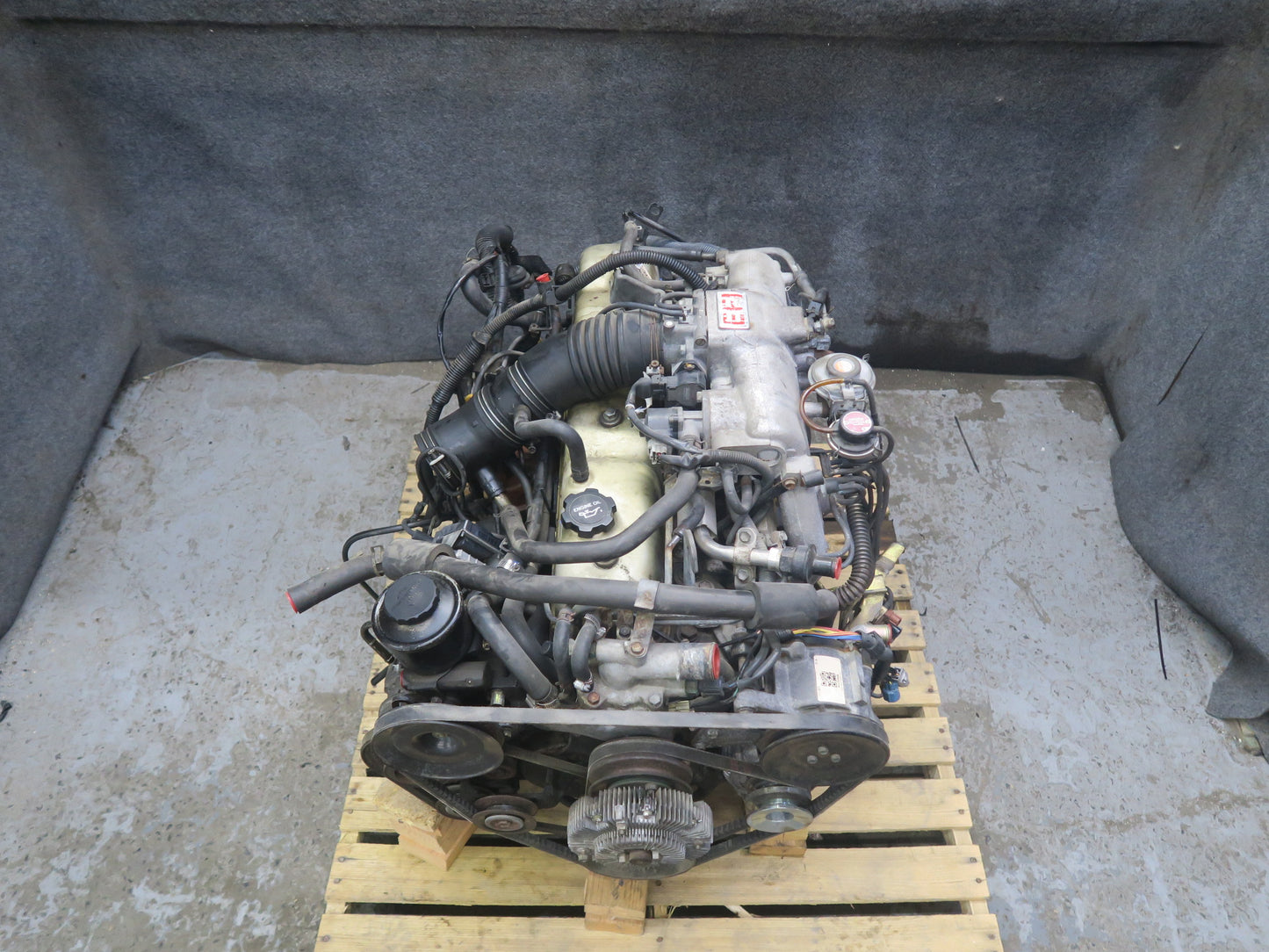 1991-1992 Toyota Land Cruiser FJ80 3FE 4.0L AT VIN F 4TH Complete Engine Motor
