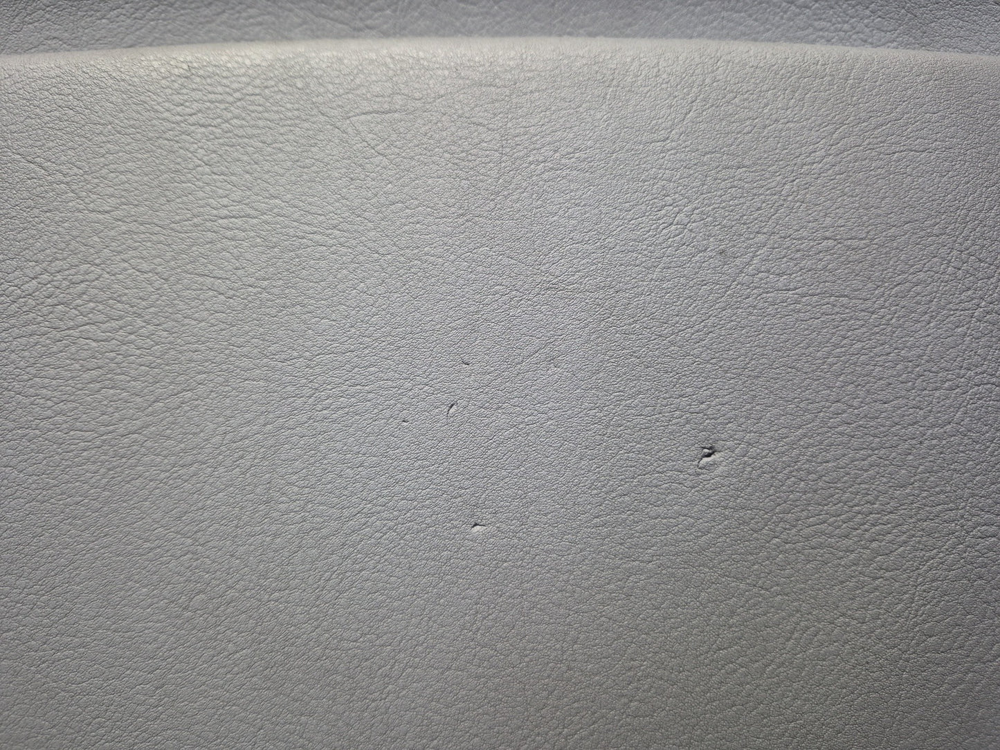 97-03 BMW E39 540i Front Left Seat Rear Back Trim Panel Cover Gray OEM