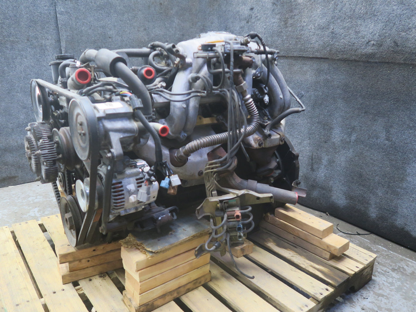 1991-1992 Toyota Land Cruiser FJ80 3FE 4.0L AT VIN F 4TH Complete Engine Motor