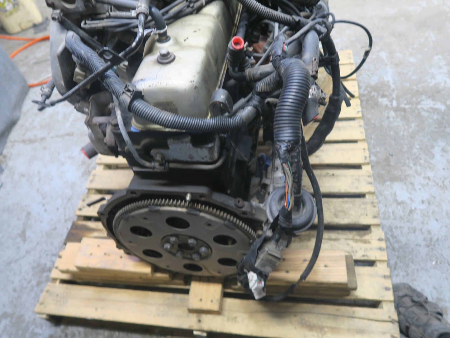 1991-1992 Toyota Land Cruiser FJ80 3FE 4.0L AT VIN F 4TH Complete Engine Motor
