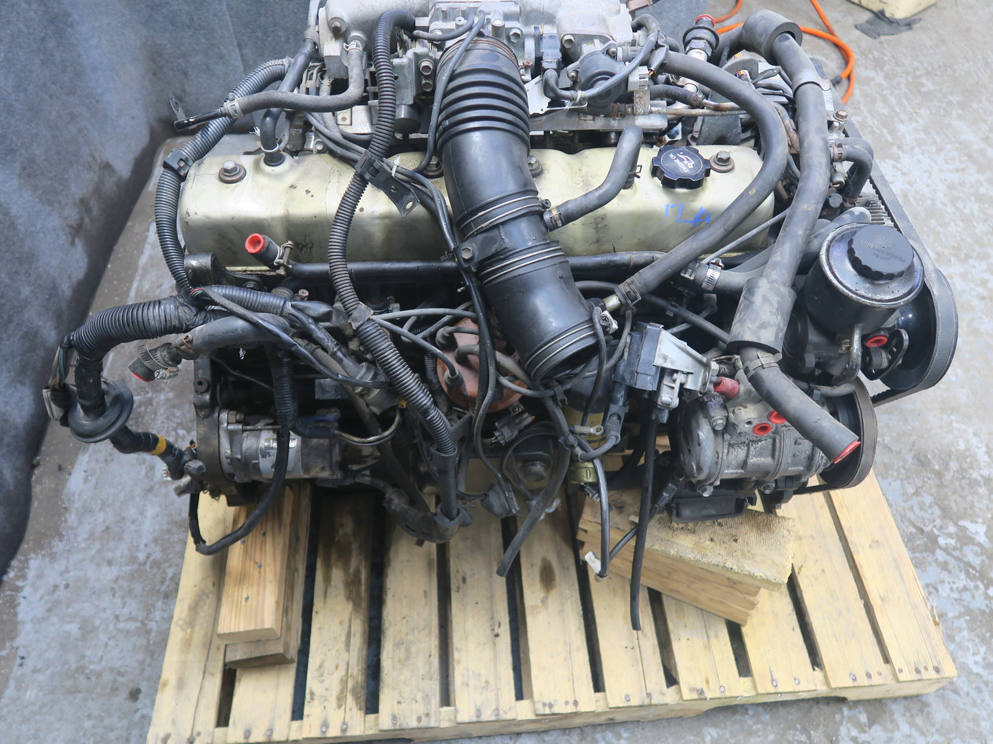 1991-1992 Toyota Land Cruiser FJ80 3FE 4.0L AT VIN F 4TH Complete Engine Motor