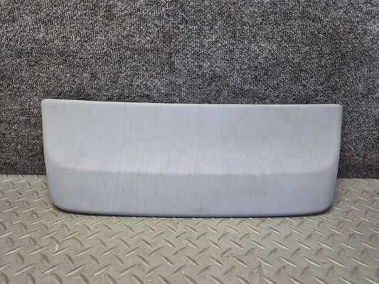 97-03 BMW E39 540i Front Left Seat Rear Back Upper Trim Panel Cover Gray OEM