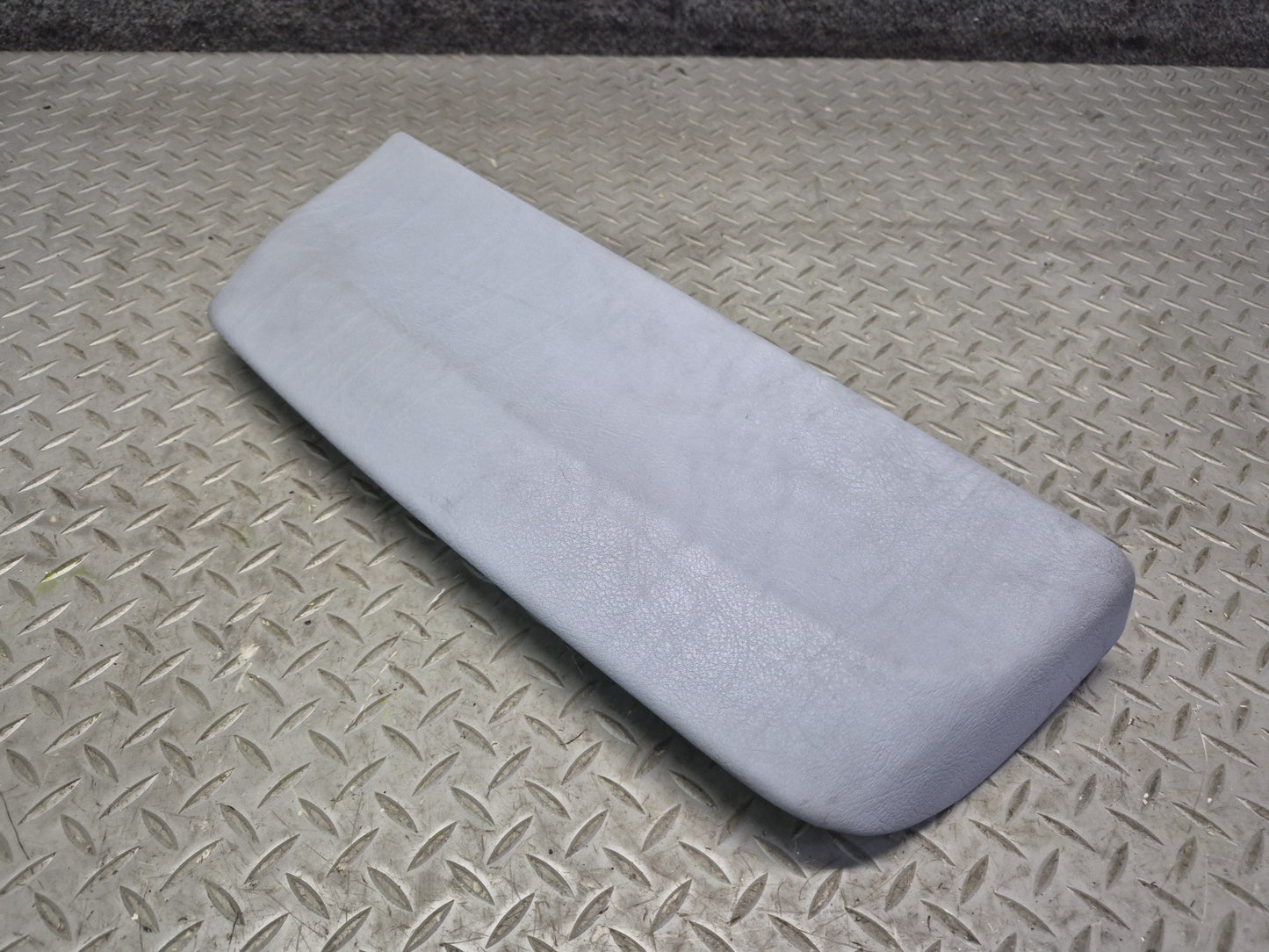 97-03 BMW E39 540i Front Left Seat Rear Back Upper Trim Panel Cover Gray OEM