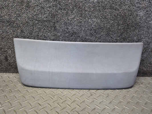 97-03 BMW E39 540i Front Right Seat Rear Back Upper Trim Panel Cover Gray OEM