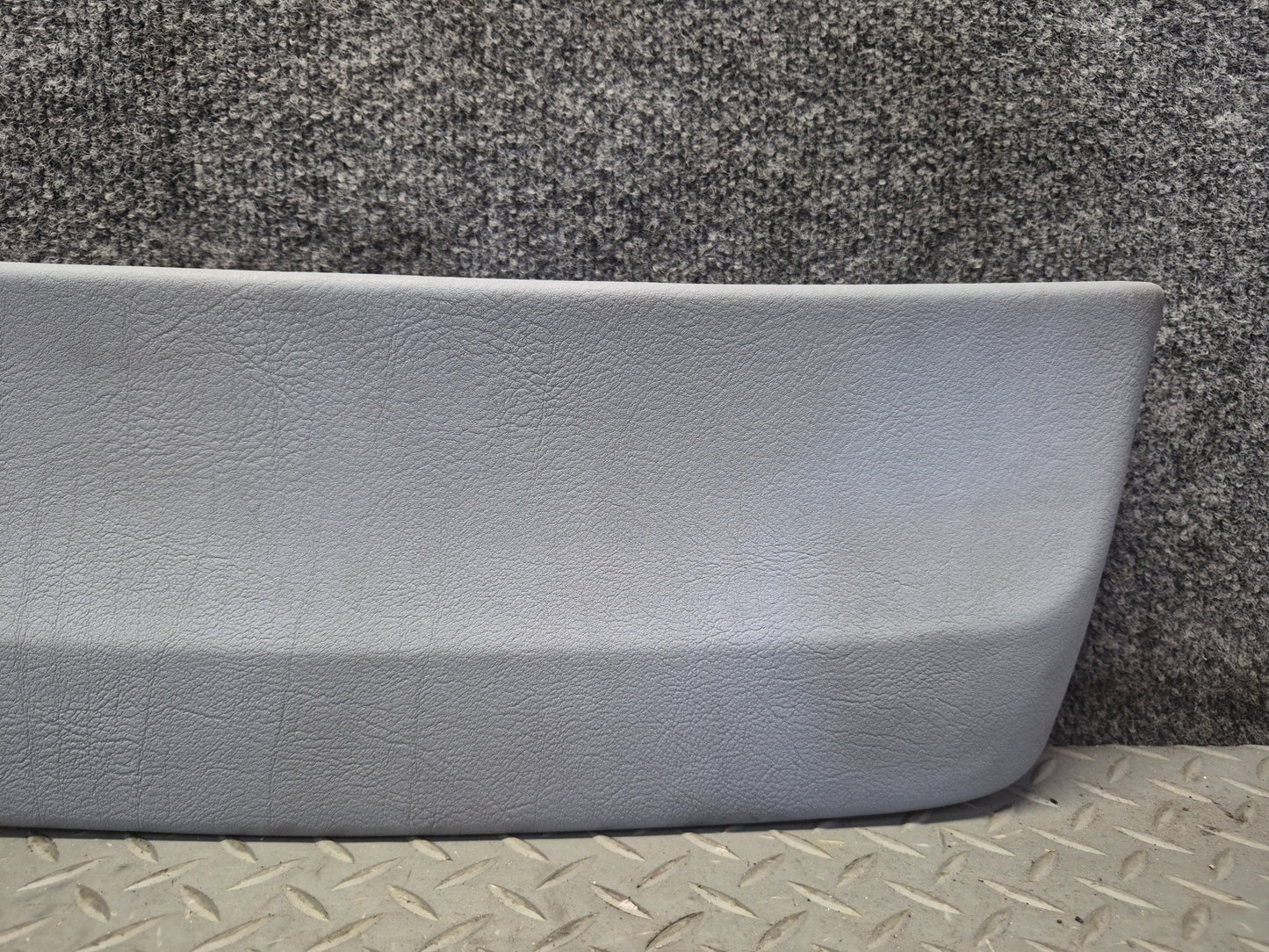 97-03 BMW E39 540i Front Right Seat Rear Back Upper Trim Panel Cover Gray OEM