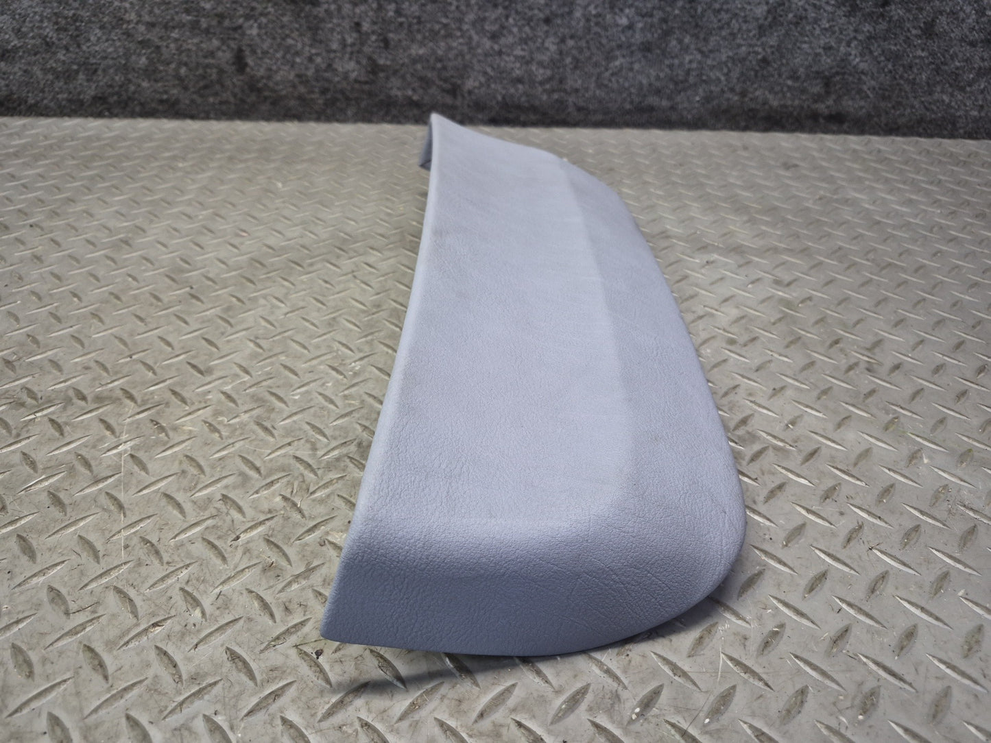 97-03 BMW E39 540i Front Right Seat Rear Back Upper Trim Panel Cover Gray OEM