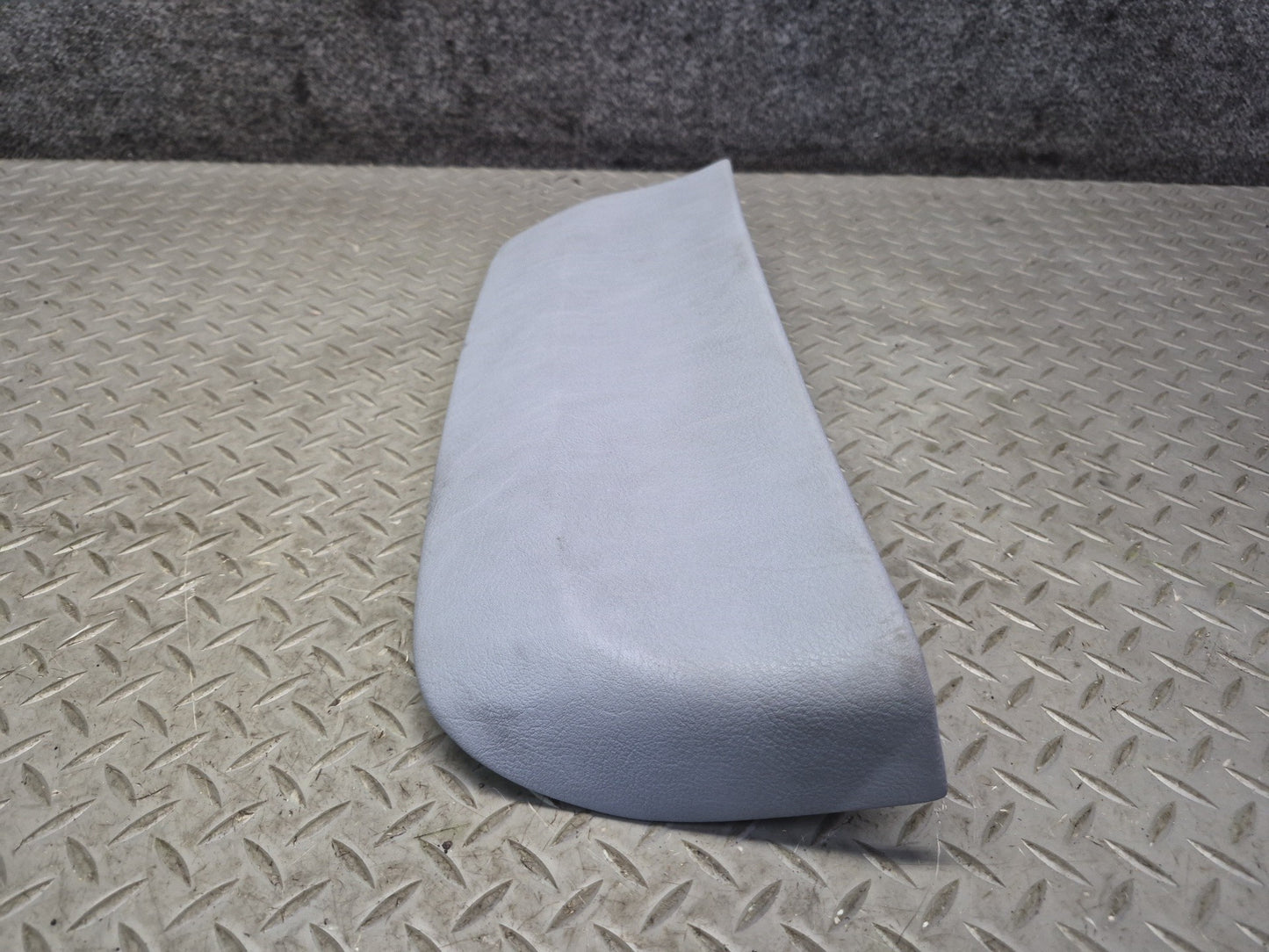 97-03 BMW E39 540i Front Right Seat Rear Back Upper Trim Panel Cover Gray OEM