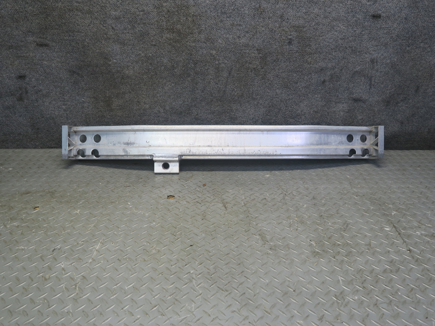 09-20 Nissan Z34 370Z Front Bumper Impact Reinforcement Bar w Foam Set Damaged