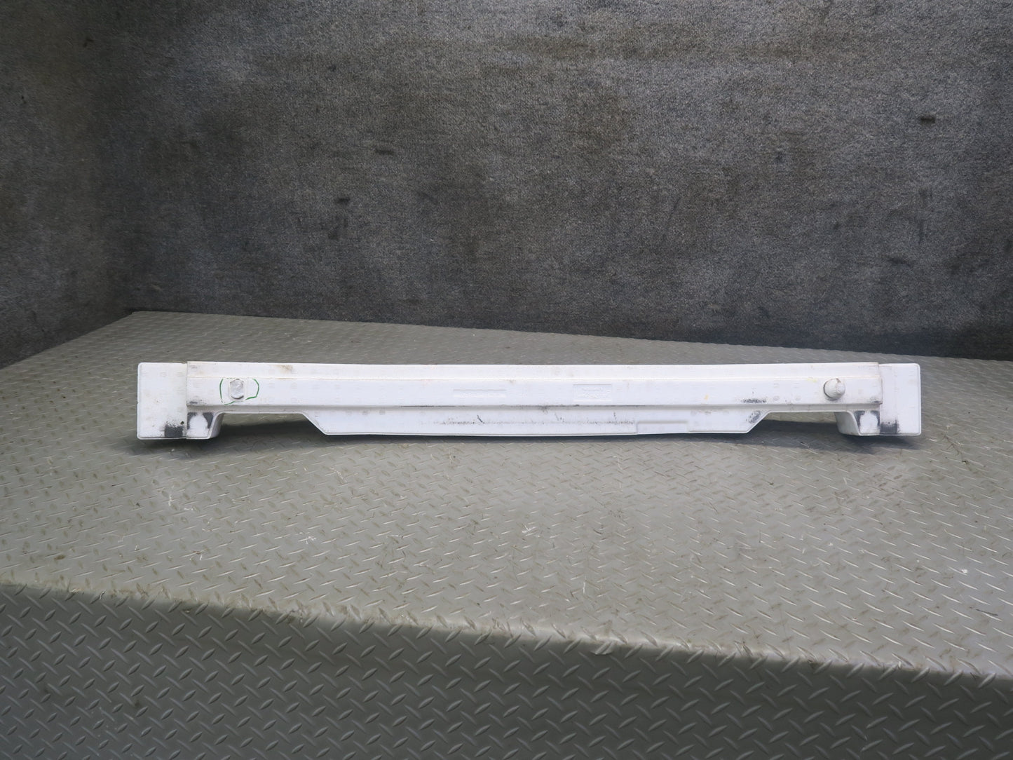 09-20 Nissan Z34 370Z Front Bumper Impact Reinforcement Bar w Foam Set Damaged