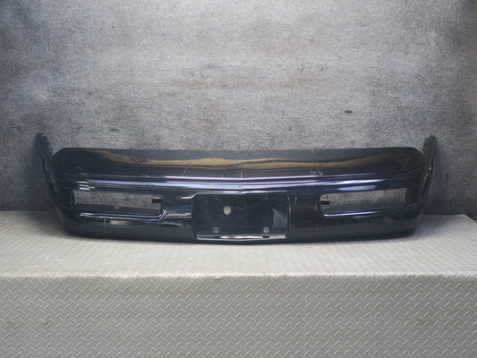 91-96 Chevrolet Corvette C4 Front Bumper Cover Black Damaged
