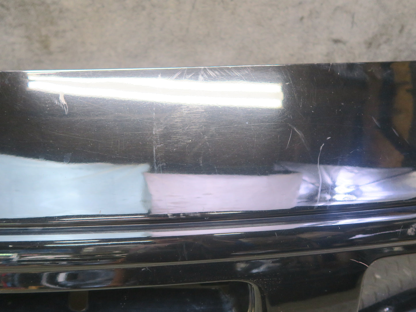 91-96 Chevrolet Corvette C4 Front Bumper Cover Black Damaged