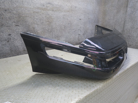 91-96 Chevrolet Corvette C4 Front Bumper Cover Black Damaged