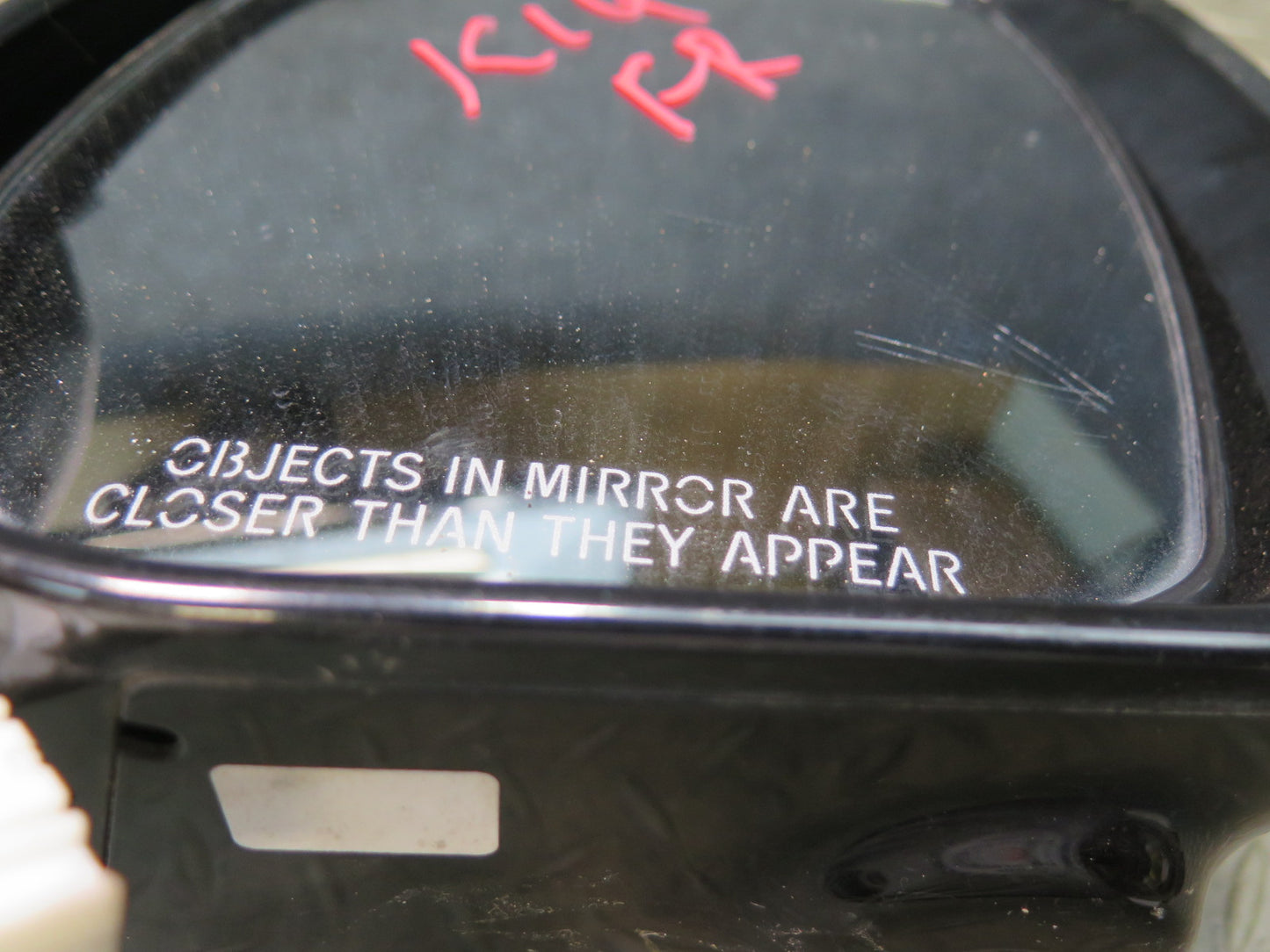 11-12 Infiniti QX56 Front Right Exterior Side View Mirror W/ Camera Defective
