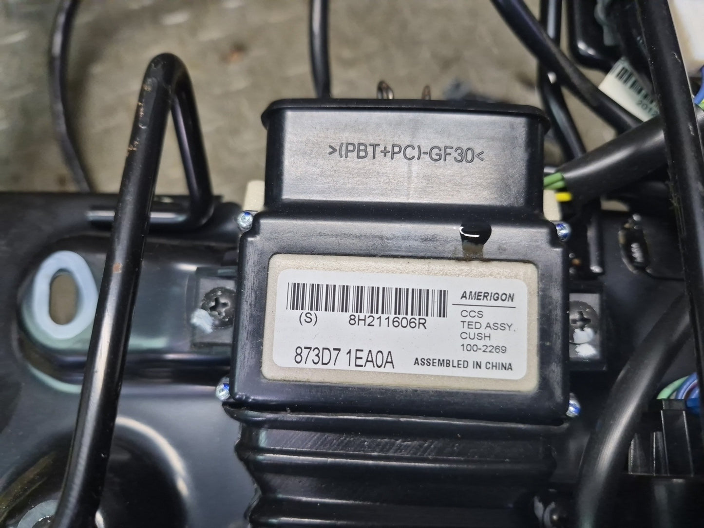 11-19 Nissan Z34 370Z Convertible Front Left Seat Frame Track Rail w Motor OEM