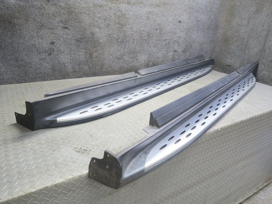 2012-2019 Mercedes X166 W166 ML GLE Running Board Step Plate Cover Panel Set