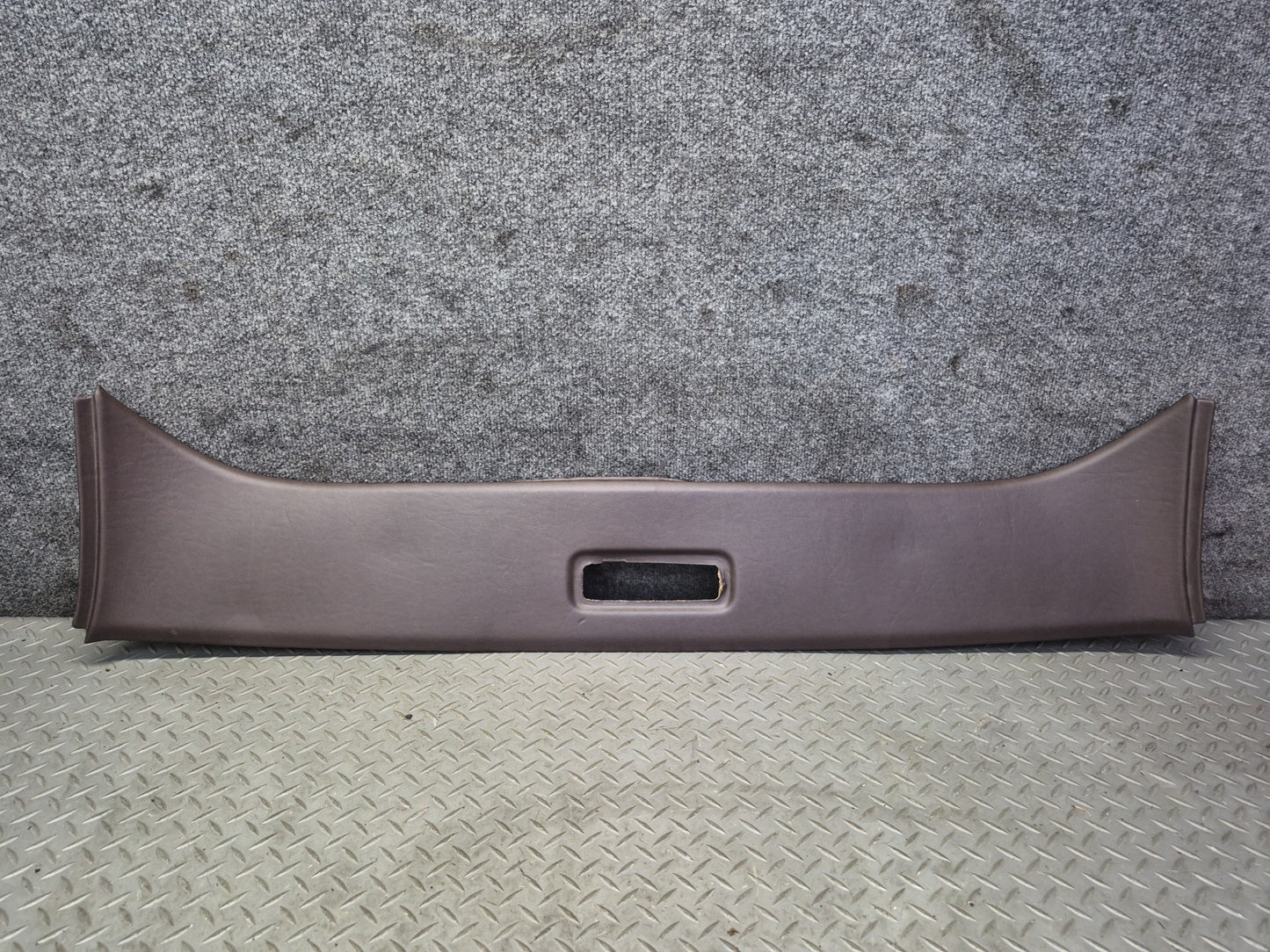 86-91 Mercedes W126 560SEL Sedan Rear Overhead Headliner Roof Trim Panel OEM
