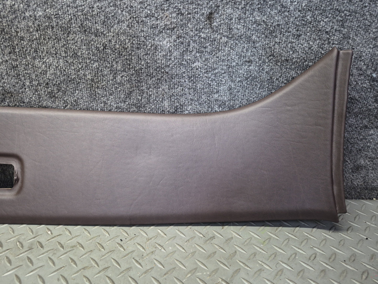 86-91 Mercedes W126 560SEL Sedan Rear Overhead Headliner Roof Trim Panel OEM