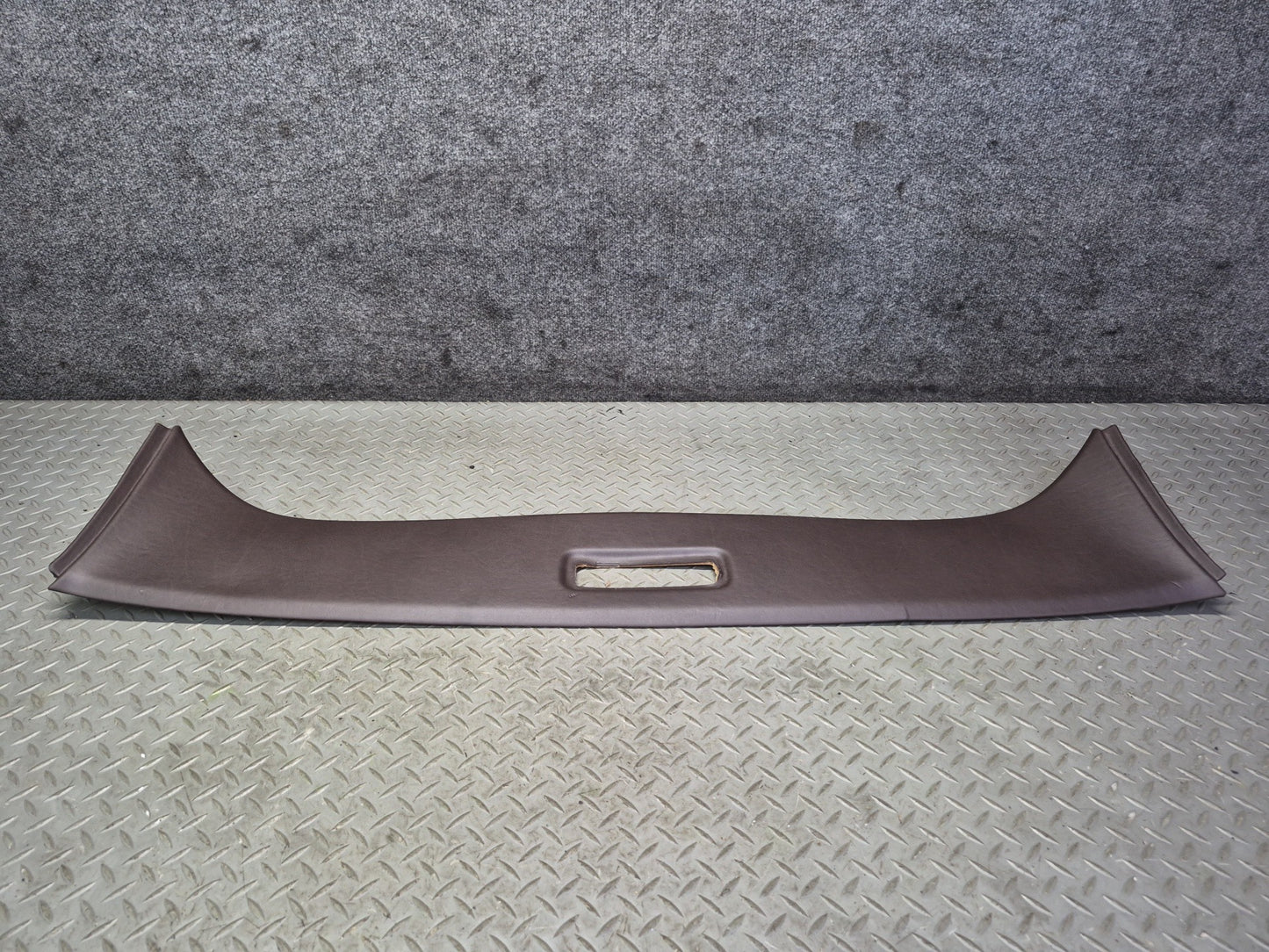 86-91 Mercedes W126 560SEL Sedan Rear Overhead Headliner Roof Trim Panel OEM
