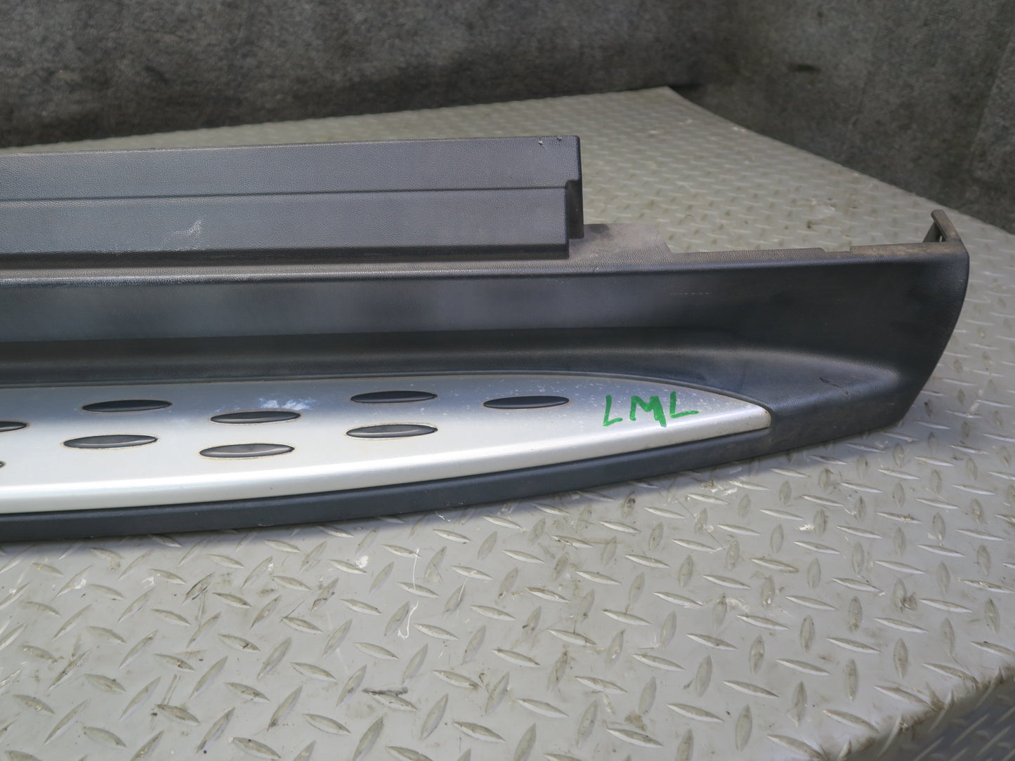 2012-2019 Mercedes X166 W166 ML GLE Running Board Step Plate Cover Panel Set