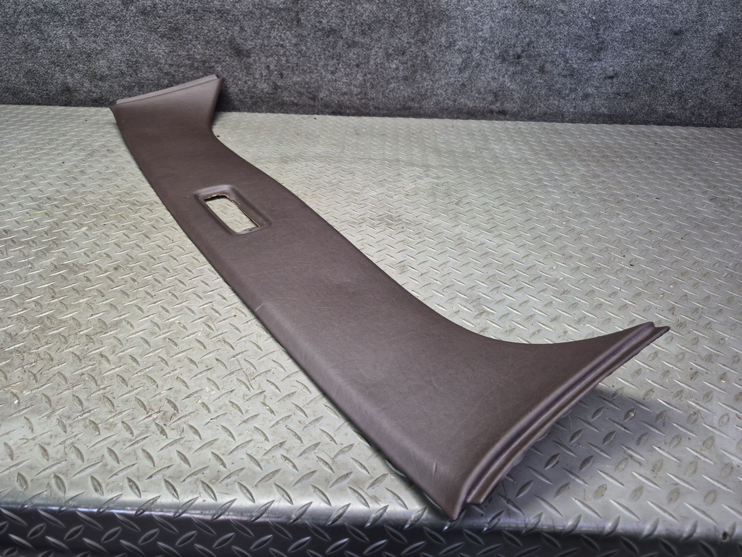 86-91 Mercedes W126 560SEL Sedan Rear Overhead Headliner Roof Trim Panel OEM
