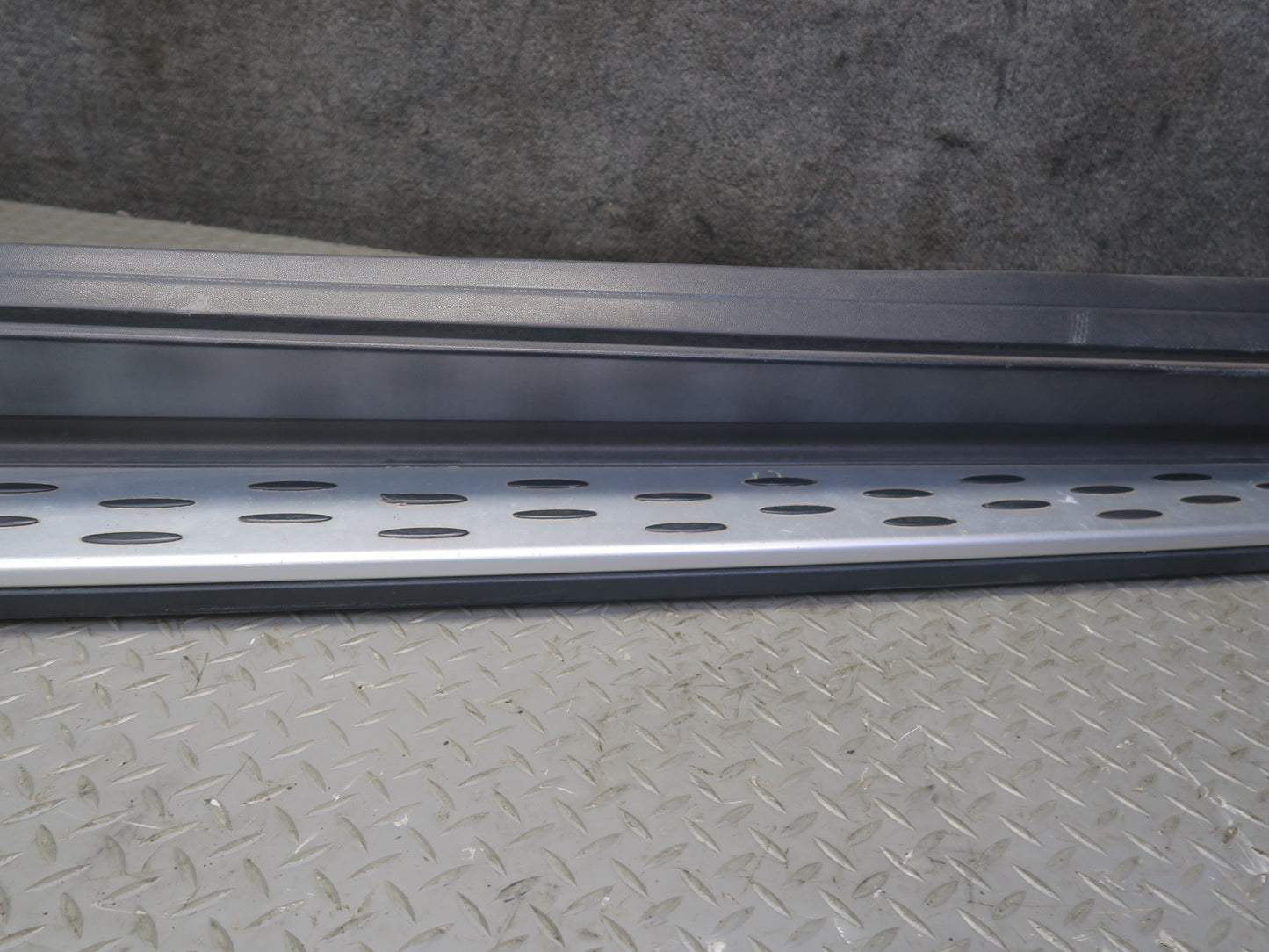 2012-2019 Mercedes X166 W166 ML GLE Running Board Step Plate Cover Panel Set