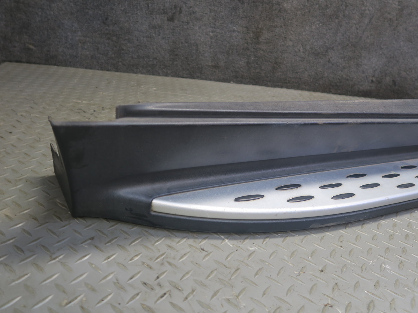 2012-2019 Mercedes X166 W166 ML GLE Running Board Step Plate Cover Panel Set