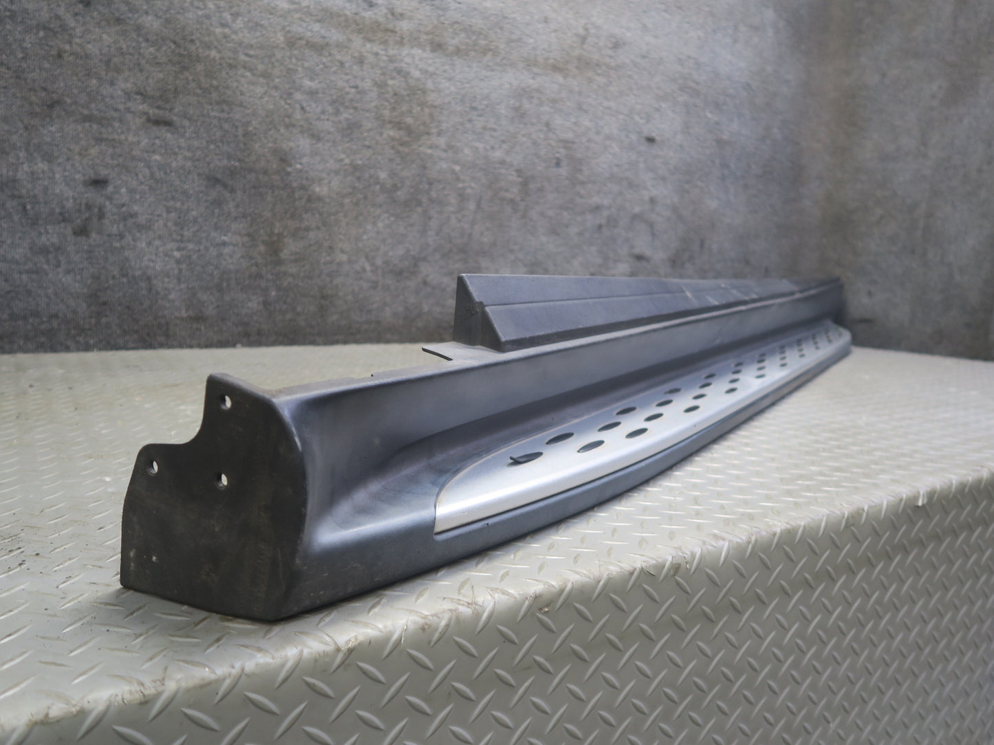 2012-2019 Mercedes X166 W166 ML GLE Running Board Step Plate Cover Panel Set