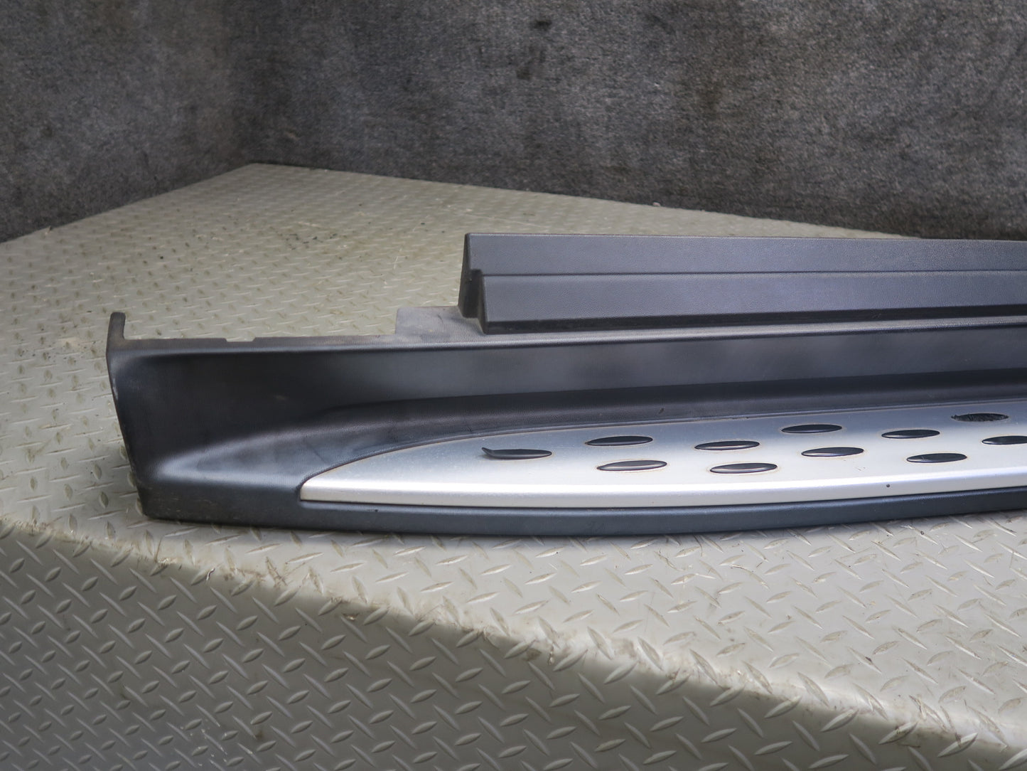 2012-2019 Mercedes X166 W166 ML GLE Running Board Step Plate Cover Panel Set