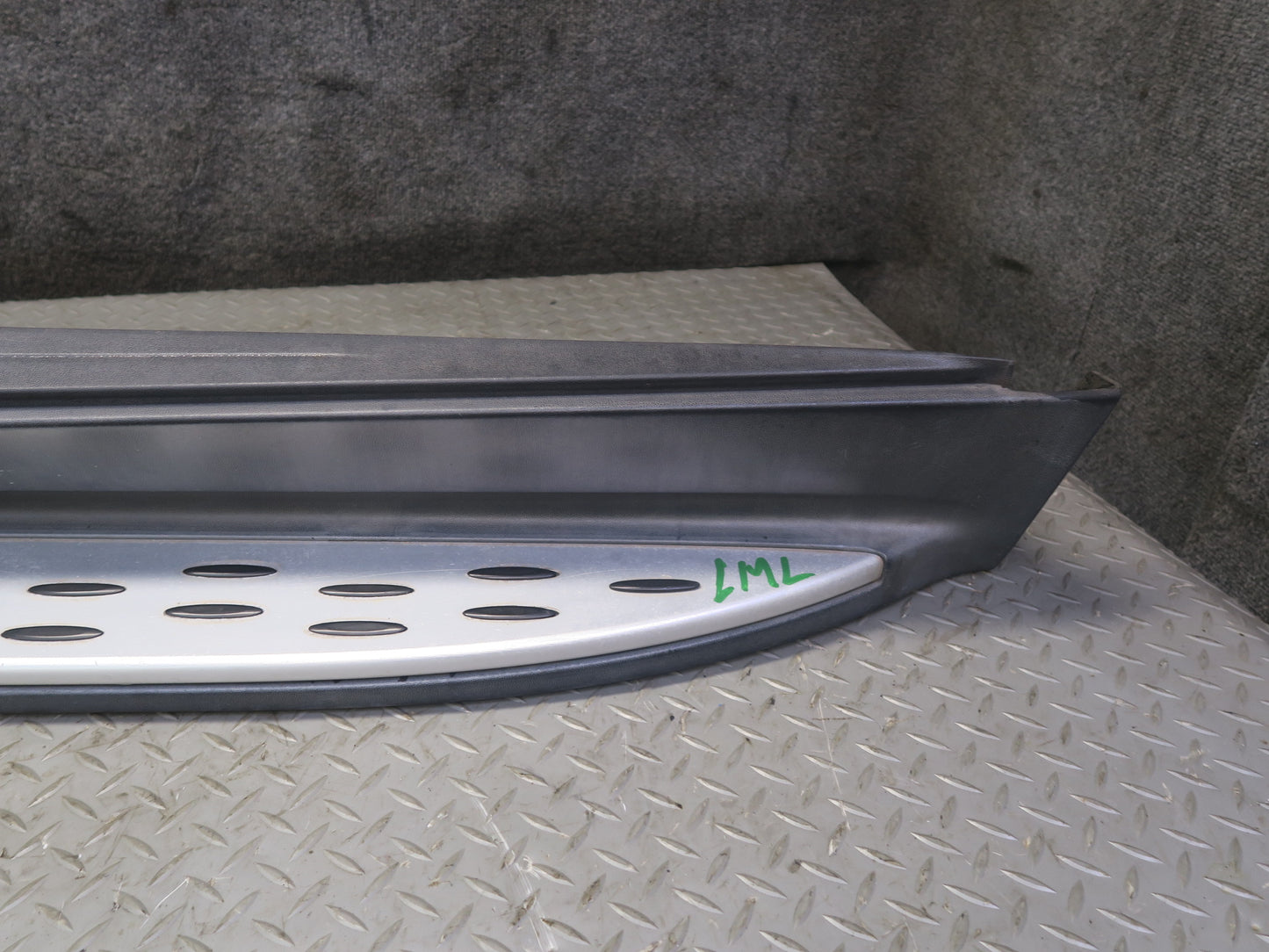 2012-2019 Mercedes X166 W166 ML GLE Running Board Step Plate Cover Panel Set