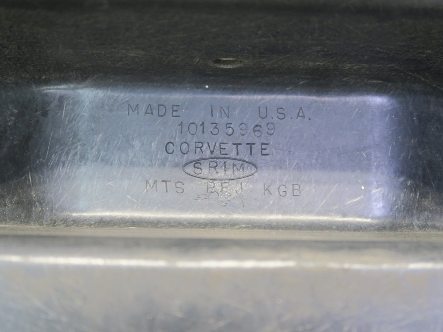 91-96 Chevrolet Corvette C4 Front Bumper Reinforcement Impact Bar 10135969 OEM