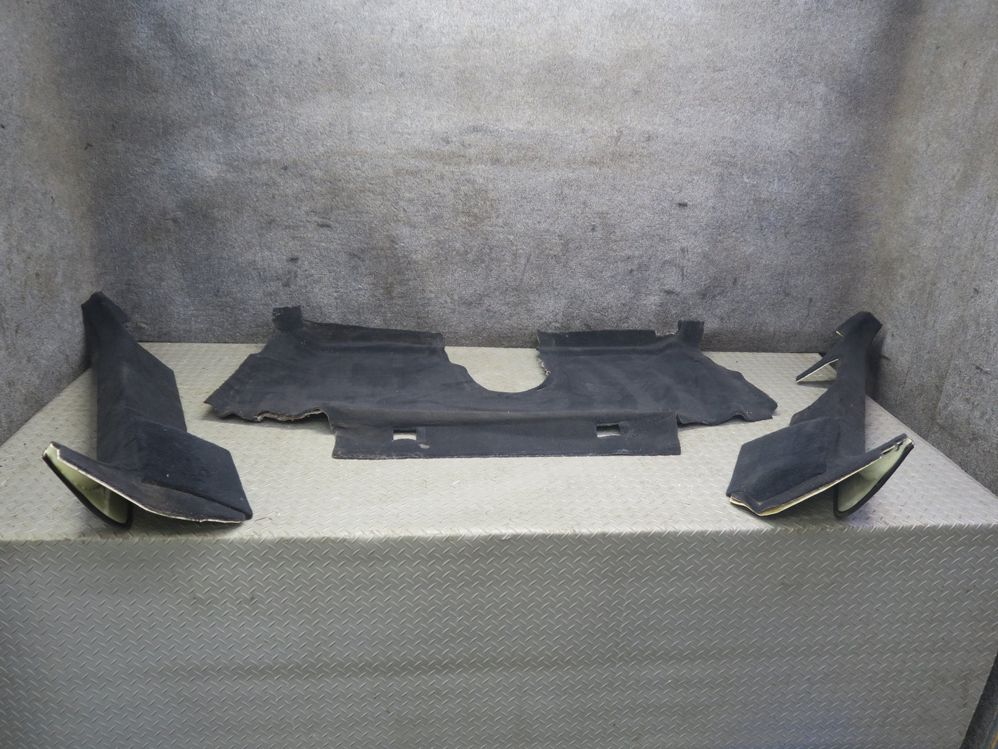 1995 Chevrolet Corvette C4 Convert Set of 3 Interior Floor MAT Carpet Cover OEM