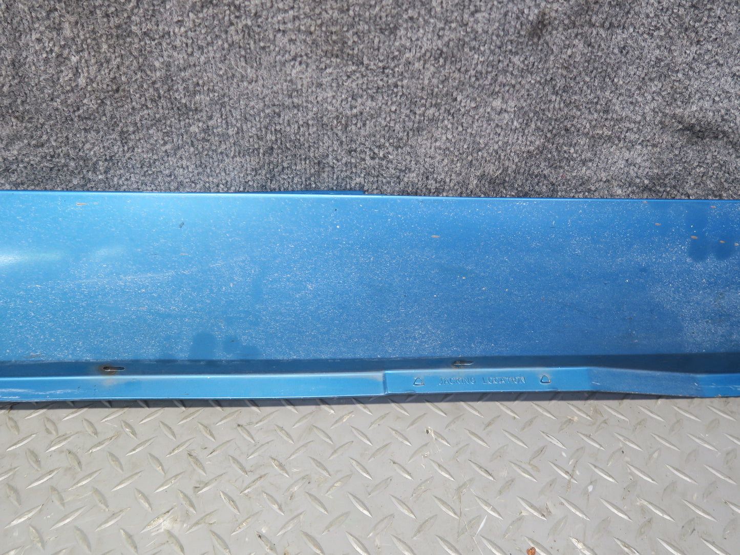 84-96 Chevrolet Corvette C4 Left & Right Side Skirt Rocker Panel Molding Set OEM