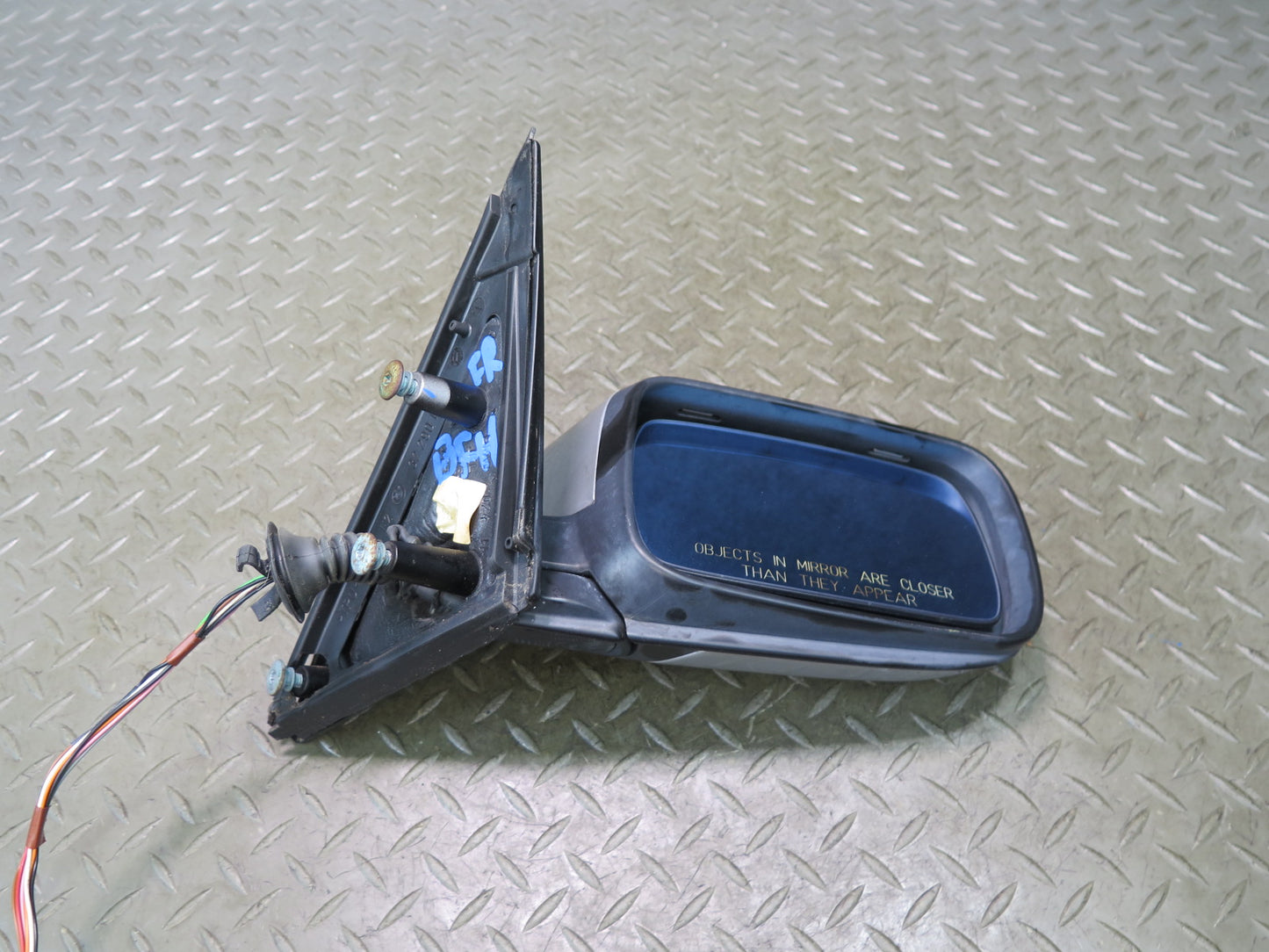 97-99 BMW E39 540i Right Exterior Heated Side View Mirror Arctic Silver OEM