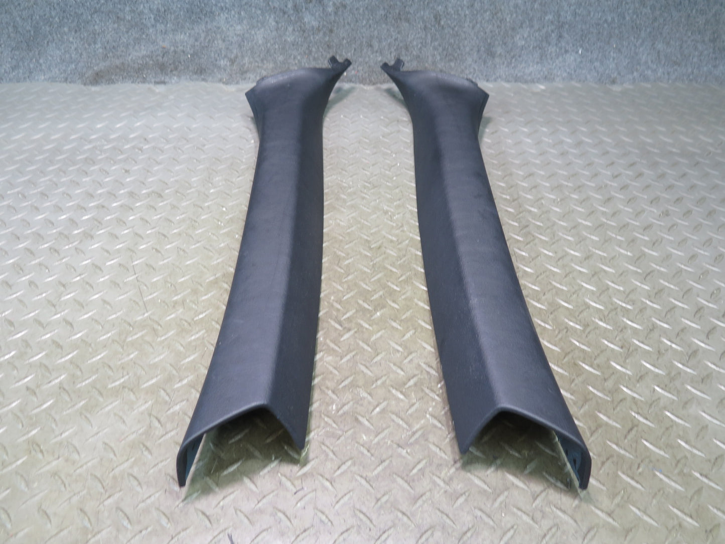 01-06 BMW E46 330ci Convertible Set of 2 Front A Pillar Trim Cover Panel OEM