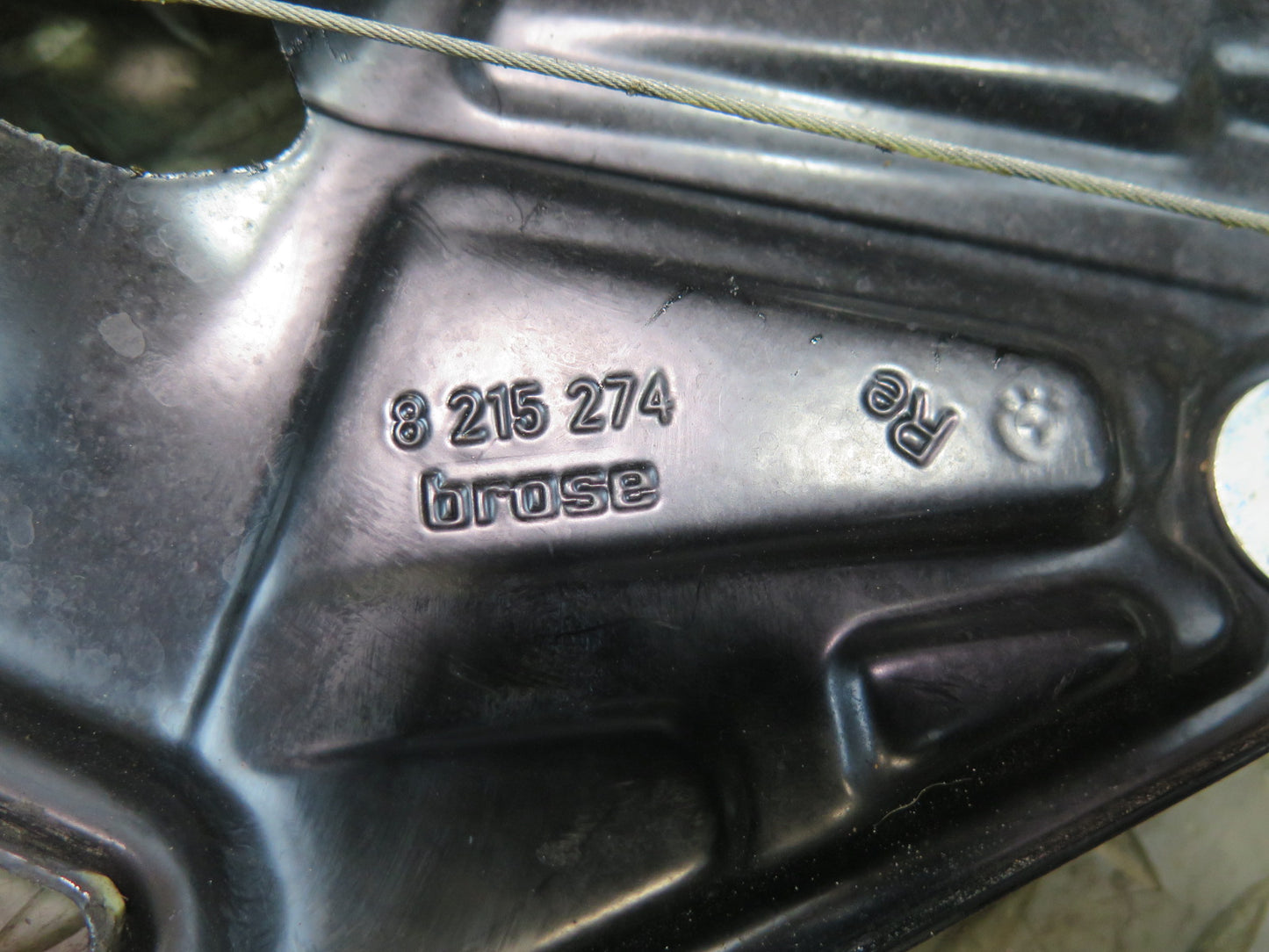 01-06 BMW E46 330ci Convertible Rear Right Quarter Window Regulator w Motor OEM