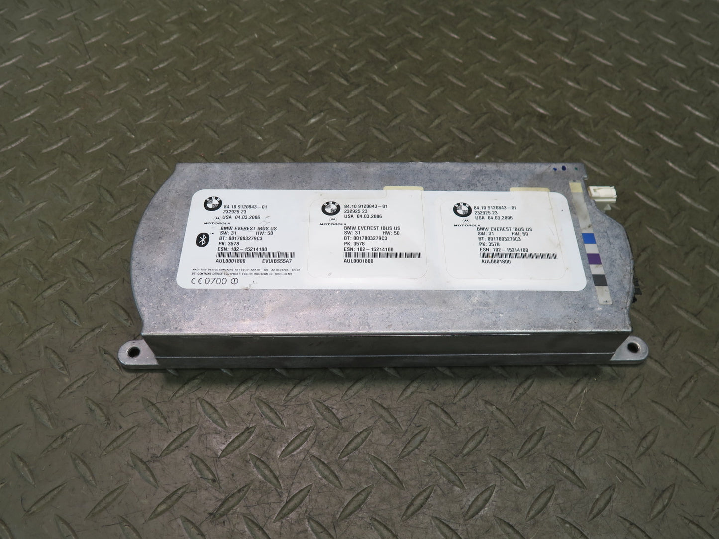 2006 BMW E46 330CI Telematics Bluetooth Communication Control Module OEM