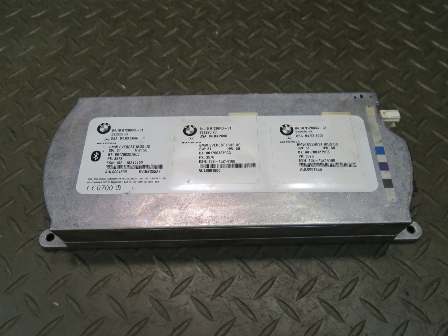 2006 BMW E46 330CI Telematics Bluetooth Communication Control Module OEM