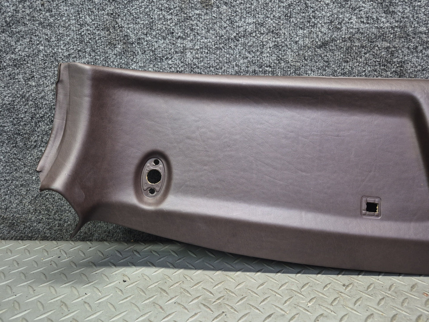 86-91 Mercedes W126 560SEL Sedan Front Upper Headliner Trim Cover Panel OEM