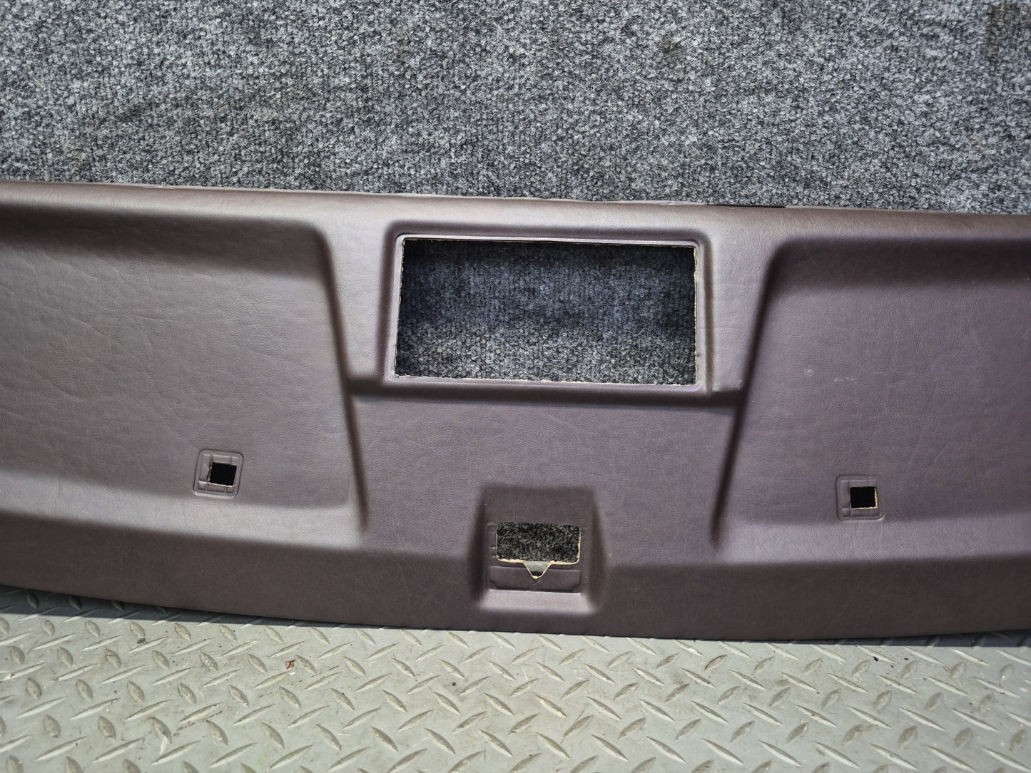 86-91 Mercedes W126 560SEL Sedan Front Upper Headliner Trim Cover Panel OEM
